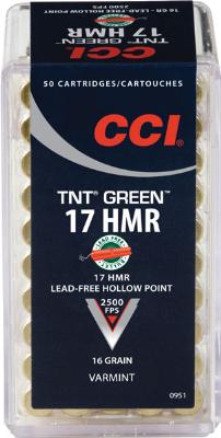 17 Hmr 16gr Tnt Hp 2250ft/sec