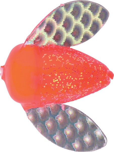 Worden's 3-Pack Spin-N-Glo #0 Glitter Rocket Red