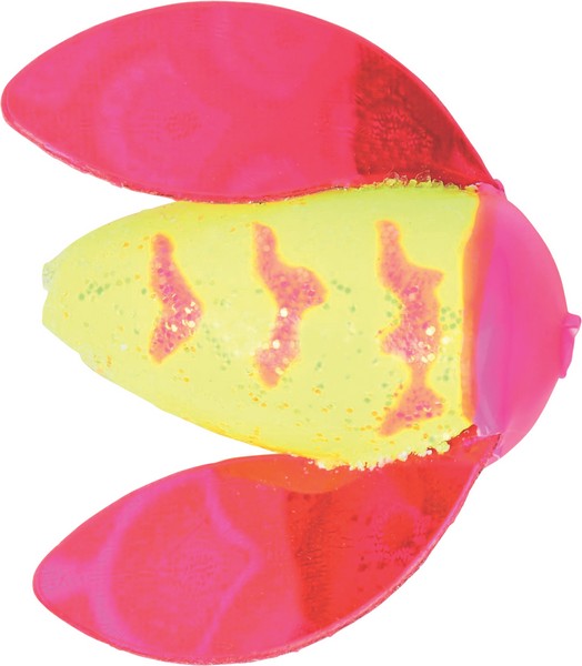 Worden's 3-Pack Spin-N-Glo #8 Glitter CHR/Pink Tiger