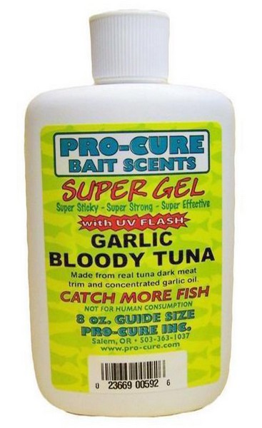Bait Gel 8oz Garlic Bloody Tuna