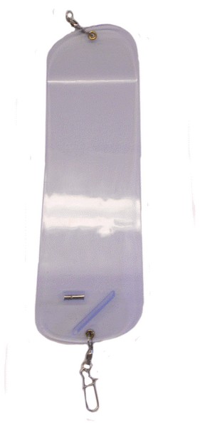 Pro-Troll 11" Flasher with Agitator Fin UV Clear