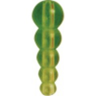 BEAD STACK GREEN 10pk